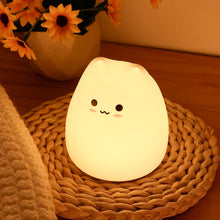 Carica l'immagine nel visualizzatore di Gallery, Tremdwoto lampada gatto Luce notturna per bambini, 7 Colore Lampada da notte per gatti Luce notturna a batteria per came