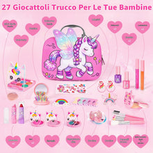 Carica l'immagine nel visualizzatore di Gallery, Hohosunlar Trucchi Bambina, Set Trucco Lavabile per Bambini 3 ai 12 Anni