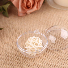 Carica l'immagine nel visualizzatore di Gallery, Uten 20 x Palla Trasparente plastica Palla di Natale Ornamentale per Decorare Alberi di Natale (8 cm)