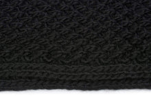 Carica l'immagine nel visualizzatore di Gallery, styleBREAKER Sciarpa in maglia lavorata a maglia grossa, sciarpa in maglia pesante a tinta unita, sciarpa in maglia invernale, unisex 01018157, colore:Nero