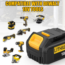 Carica l'immagine nel visualizzatore di Gallery, Energup 18V 5.0Ah Batteria di Ricambio per Dewalt 18V Batteria DCB184 DCB200 DCB182 DCB180 DCB181 DCB201 DCB201