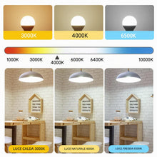 Carica l'immagine nel visualizzatore di Gallery, Aigostar Lampadina LED E27 9W (Equivalenti a 62W), Bianco Naturale 4000K, 840 Lumen, Mini Globo, CRI > 80, Non Dimmerabi