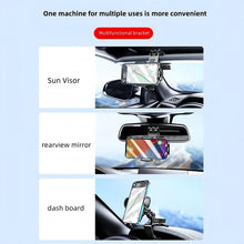 Carica l'immagine nel visualizzatore di Gallery, Universale Supporto telefono auto,Supporto per smartphone ruotabile a 360°, operazione con una sola mano porta cellulare