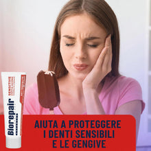 Carica l'immagine nel visualizzatore di Gallery, Biorepair, Dentifricio Advanced Sensitive, 75 ml