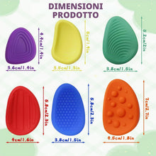 Carica l'immagine nel visualizzatore di Gallery, Fidget Toys Sensory Stones Gioco Antistress 6 Pezzi Sensoriale Autismo per Giocattoli Anti Stress Autismo Fidget Squishy