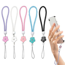 Carica l'immagine nel visualizzatore di Gallery, Set da 5 Lacci per Cellulare, Cordino da Polso Universale Anti-smarrimento, Cinturino per Telefono in Nylon Resistente, 