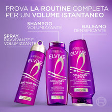 Carica l'immagine nel visualizzatore di Gallery, L'Oréal Paris Elvive Spray Rivitalizzante, Per Capelli Fini e Sottili, Effetto Volume Istantaneo, Con Peptidi di Collage