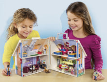 Carica l'immagine nel visualizzatore di Gallery, PLAYMOBIL Casa delle Bambole Portatile 70985 con Maniglia per Il Trasporto, Pieghevole, Giocattoli per Bambini dai 4 Anni