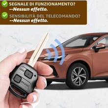 Carica l'immagine nel visualizzatore di Gallery, 2 Tasti Guscio per Chiave Auto Compatibile con Toyota Yaris RAV4 Corolla Celica Avensis Land Cruiser Rush Prado Telecoma