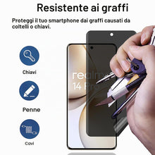 Carica l'immagine nel visualizzatore di Gallery, BCHKLAI Privacy Pellicola Protettiva per Realme 14 Pro 5G [2 Pezzi]