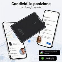 Carica l'immagine nel visualizzatore di Gallery, 2026 Nuovo (solo Android) Smart Bluetooth Wallet Tracker Card Thin 2.5 mm, 6 Anni Batteria, IP68 Impermeabile,Bluetooth 