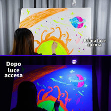 Carica l'immagine nel visualizzatore di Gallery, Onforu 2 Pezzi 9W Lampadine UV LED, Luce Nera Lampadine E27, Black Light, Illuminazione Ultravioletto per Party Feste Di