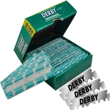 Carica l'immagine nel visualizzatore di Gallery, Derby Lamette da Barba Professional - 100 Unità