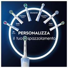 Carica l&#39;immagine nel visualizzatore di Gallery, Oral-B Spazzolino Elettrico Ricaricabile Vitality Pro, 3 Modalità di Spazzolamento, Batteria a Lunga Durata, 1 Testina e 1 Spazzolino, Bianco e Blu, Idea Regalo
