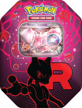 Carica l'immagine nel visualizzatore di Gallery, Pokémon: scatola da collezione Team Rocket - Mewtwo-ex del GCC Pokémon (una carta promozionale olografica e quattro buste di espansione)