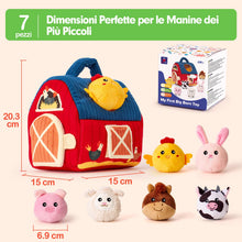 Carica l'immagine nel visualizzatore di Gallery, hahaland Giochi Bambino 1 Anno Montessori, Casa Morbida Animali Fattoria