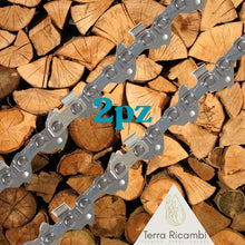Carica l'immagine nel visualizzatore di Gallery, Set 2 Catene Motosega 325” 1.3mm – 66 Maglie per Barra 40cm/16" – Basso Contraccolpo, Alta Durata – Qualità Tedesca Terr