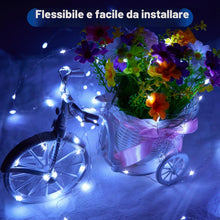 Carica l'immagine nel visualizzatore di Gallery, Luci LED Batteria con Timer, 2M 20LED Lucine Led Decorative a Batteria Fairy Light Ghirlanda Luminosa Lucine Waterproof 