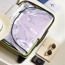 Carica l'immagine nel visualizzatore di Gallery, Alyvisun 3PCS Custodie per Abiti Trasparenti, Porta Vestiti Cerniere Laterali, Borsa Porta Abiti Lungo110cm Grande Capacità per Armadio, Abito