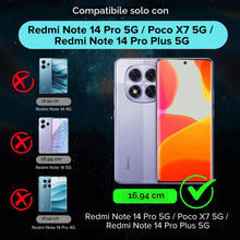 Carica l'immagine nel visualizzatore di Gallery, iVoler Cover per Xiaomi Redmi Note 14 Pro 5G / Note 14 Pro Plus/Poco X7 5G (Non per Note 14 Pro 4G), Anti Ingiallimento 