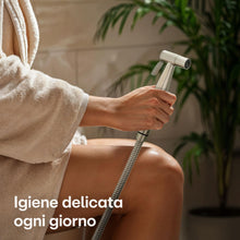 Carica l'immagine nel visualizzatore di Gallery, Praknu Idroscopino per WC in Acciaio Inox – Doccetta Bidet con Supporto