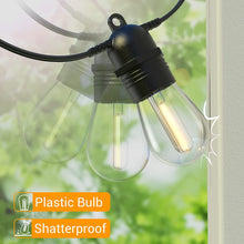 Carica l'immagine nel visualizzatore di Gallery, Luci LED Esterno Collegabili, GlobaLink S14 Catena Luminosa Esterno 31M/102FT con 30 + 2 Lampadine Infrangibili,IP65 Impermeabili Luci Giardino Esterno per Gazebo Balcone Terrazza Partito-Bianco Caldo