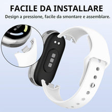 Carica l'immagine nel visualizzatore di Gallery, Diruite 3 Pezzi Cinturini per Xiaomi Smart Band 10/9/8 Cinturino Silicone,Traspirante Impermeabile Cinturini Sportivo Si