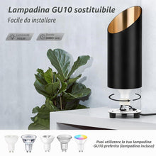 Carica l'immagine nel visualizzatore di Gallery, GeyouLux LED uplight faretto da pavimento IP44 impermeabile 6W 600LM lampada da pavimento in alluminio, lampada da pavim