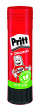 Carica l'immagine nel visualizzatore di Gallery, Pritt Penna adesiva, colla sicura e adatta ai bambini per arte e artigianato, colla potente per articoli scolastici e per ufficio, 4x 22 g Pen Pritt