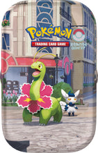 Carica l'immagine nel visualizzatore di Gallery, Pokémon: miniscatola da collezione Luminopoli (Meganium e Meowstic) del GCC Pokémon (2 buste di espansione, 1 carta con 