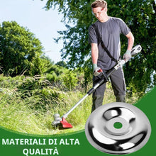 Carica l'immagine nel visualizzatore di Gallery, 6 Pezzi Ricambi Decespugliatore Kit Adattatore Tosaerba Kit di Fissaggio Decespugliatore In Metallo Dado Della Lama del 