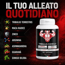 Carica l'immagine nel visualizzatore di Gallery, Tribulus terrestris alto dosaggio Integratore Uomo ad Effetto Rapido per Vigore ed Energia Ashwagandha 25 000 mg e Maca 