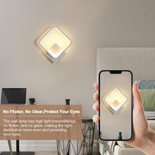Carica l'immagine nel visualizzatore di Gallery, Osairous Applique da Parete LED Interno, 17W 1912LM, 3000K, Bianca