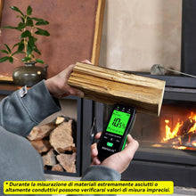 Carica l'immagine nel visualizzatore di Gallery, Misuratore di Umidità del Legno,Igrometro Digitale Professionale Rilevatore di Umidità per Legni