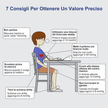 Carica l'immagine nel visualizzatore di Gallery, Gpzon B26 Misuratore di Pressione Braccio bracciale Macchina per polsini BP, Accurato kit automatico per alta pressione 