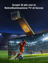 Carica l'immagine nel visualizzatore di Gallery, Govee LED TV Retroiluminación 3 Lite con Camera Sync per TV da 40-50 Pollici, Striscia TV Wi-Fi RGBICW da 2,4M con Funzione di Correzione Fish-Eye