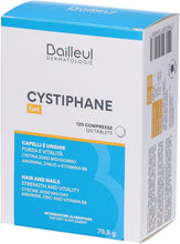 Carica l'immagine nel visualizzatore di Gallery, Cystiphane Confezione da 120 Compresse - Integratore alimentare contiene amminoacidi, vitamina B6 e zinco. Contribuisce alla crescita di Capelli e Unghie