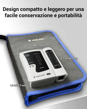 Carica l'immagine nel visualizzatore di Gallery, VCELINK Tester Cavi di Rete, Grigio, 1 Set
