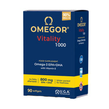 Carica l'immagine nel visualizzatore di Gallery, Omega 3 IFOS 5 Stelle 90 cps - Olio di Pesce Omega 3 1000mg - Ricco di EPA e DHA - Senza Retrogusto, Facile da Digerire,