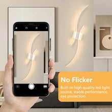 Carica l'immagine nel visualizzatore di Gallery, Comely Applique da Parete Interno LED, Lampada da Parete Bianco 27W 3000K