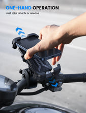 Carica l'immagine nel visualizzatore di Gallery, Lamicall Supporto Telefono Moto Antivibrazione - [Doppio Ammortizzatore]