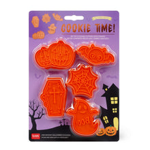 Carica l'immagine nel visualizzatore di Gallery, Legami - Formine per Biscotti, Halloween, Cookie Cutters, Set di 5 Forme Diverse con Timbro, Adatte anche ai Bambini