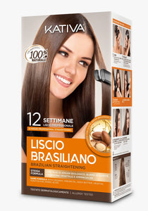 KATIVA Kit lisciante brasiliano (CONFEZIONE ITALIANA)