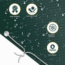 Carica l'immagine nel visualizzatore di Gallery, Coperchio di Protezione con Zip di Chiusura per Il Giardino Swing