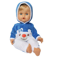Carica l'immagine nel visualizzatore di Gallery, Cicciobello Orsetto Polare, Bambola Interattiva con Funzione Pianto e Tutina Invernale, Giochi Bambini 2 anni, Altezza 42 cm, Coccolalo e Dagli il Ciuccio per Farlo Smettere di Piangere