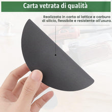 Carica l'immagine nel visualizzatore di Gallery, JatilEr Set 24 125mm Dischi Abrasivi Rotondi, Asciutti Bagnati Carta Abrasivi Carta Abrasiva ad Acqua a Disco Grana 1000