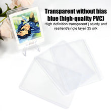 Carica l'immagine nel visualizzatore di Gallery, 25pcscustodie per carte da collezione come Pokemon Magic, dimensioni standard, trasparenti