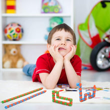 Carica l'immagine nel visualizzatore di Gallery, Yeefunjoy 6 Pezzi 24 Link Stravaganti Tracce Snap and Click Fidget Toys