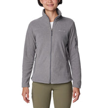 Carica l'immagine nel visualizzatore di Gallery, Columbia Fast Trek 2 Jacket, Giacca In Pile Con Cerniera Intera Donna, City Grey Heather/City Grey, M