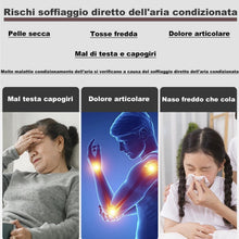 Carica l'immagine nel visualizzatore di Gallery, Deflettore per Condizionatore Universale, Regolabile Parabrezza Aria condizionata Scudo, Freddo/Calda, per casa/Ufficio,